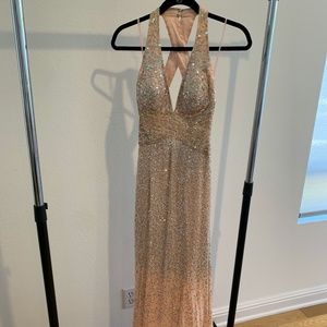 Jovani Silk Sequined Prom or Pageant Dress